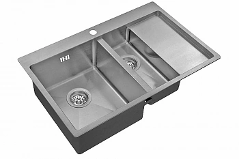 Мойка кухонная Zorg Inox R 5178-2-L Сталь
