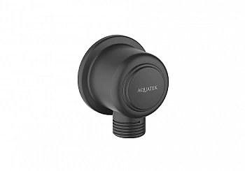 Подключение для шланга Aquatek Классик AQ2461MB черное матовое