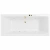 Ванна акриловая EXCELLENT Pryzmat SOFT WAEX.PRY18.SOFT.GL 180x80 белая с гидромассажем