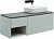 Тумба с раковиной Allen Brau INFINITY 120 1+1 папирус матовый