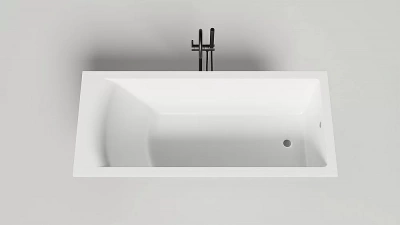 Ванна Salini Cascata Kit S-Sense 170x75 104313G белая глянцевая
