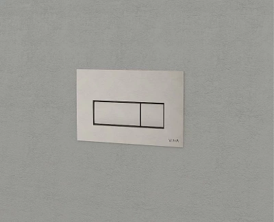 Кнопка для инсталляции Vitra Root Square 740-2395 никель
