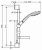 Душевая гарнитура Hansgrohe Croma 27724000 Душевая гарнитура Hansgrohe Croma 27724000