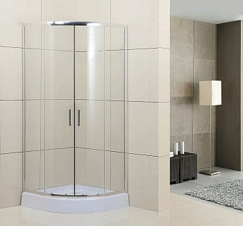 Душевой уголок BelBagno UNO 195-R-2 95x95 прозрачный/хром