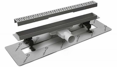 Душевой трап Radaway SLIM 750 белое стекло