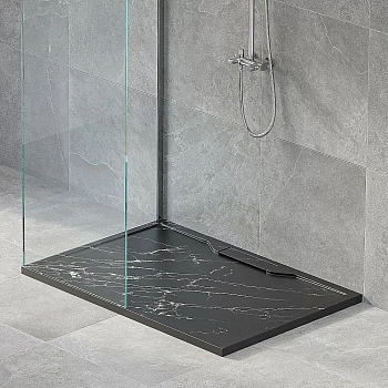 Душевой поддон RGW Stone Tray STE MB 52342912-14 90x120 черный мрамор
