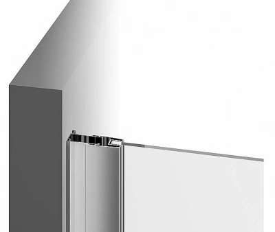 Душевой уголок Ravak Pivot PDOP1+PPS 80х100 профиль белый с ручками хром/стекло прозрачное