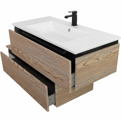 Нижняя тумба Cezares SLIDER-1000-1C-PI-RT-P дуб тангент
