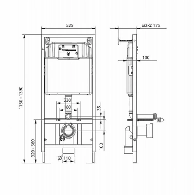 Инсталляция Koller Pool Dune 1200SL KP-112-001