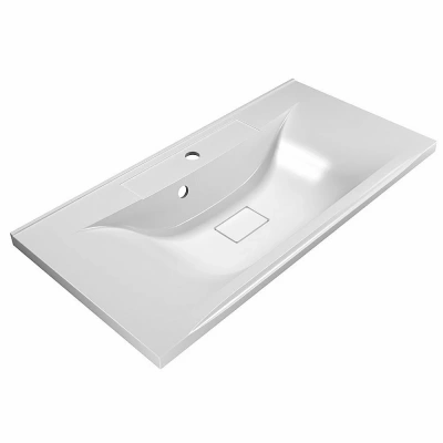Тумба с раковиной Belbagno MARINO 80 2C-SO/BB800/450-LV-MR-PR Crema Opaco