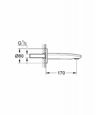 Излив для ванны GROHE Eurostyle Cosmopolitan 13276 002