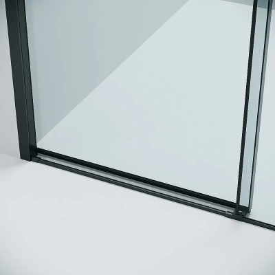 Душевой уголок Grossman Style 120.K33.05.1380.21.00 130x80 профиль черный матовый/стекло прозрачное