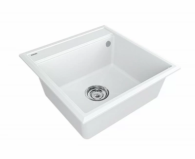 Кухонная мойка Paulmark STEPIA-500 PM115051-WH 500х510 белая