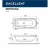 Ванна акриловая EXCELLENT Sekwana SOFT WAEX.SEK17.SOFT.BR 170x75 белая с гидромассажем