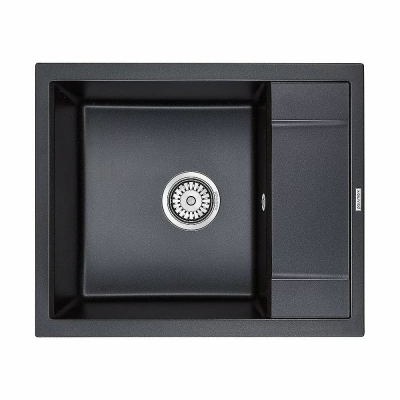 Мойка кухонная Paulmark Optimum PM216050-BLM черный