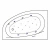 Ванна акриловая EXCELLENT Kameleon RELAX WAEX.KML17.RELAX.GL 170x110 белая с гидромассажем Ванна акриловая EXCELLENT Kameleon RELAX WAEX.KML17.RELAX.GL 170x110 белая с гидромассажем