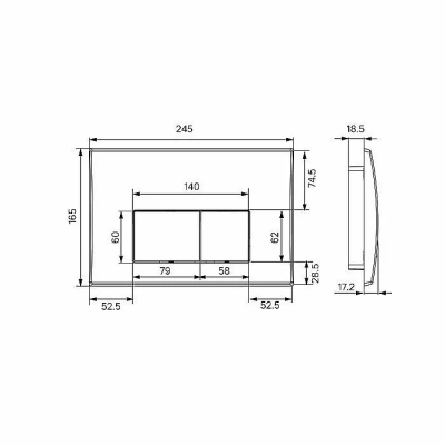 Инсталляция для унитаза Iddis Optima Home OPH00MBi32K