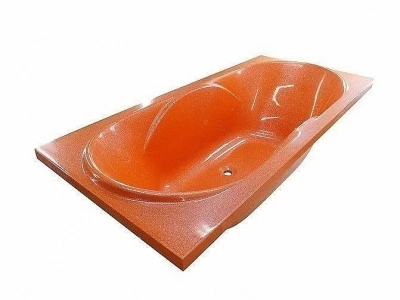Ванна Эстет Грация 170x94 цвет по RAL c блестками
