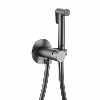 Гигиенический душ со смесителем Abber Wasser Kreis AF8125NG никель