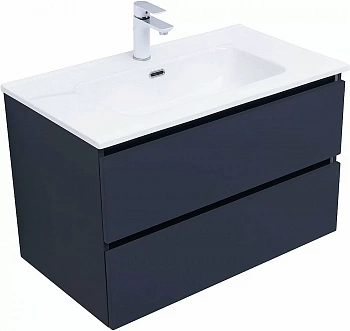 Тумба с раковиной Aquanet Вега 2.0 337949/254364 80 маренго
