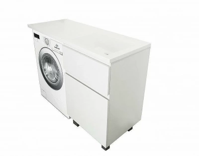 Тумба с раковиной напольная Эстет Dallas Luxe 110 2 ящика