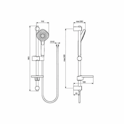 Набор смесителей Ideal Standard Esla BC264AA