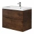 Тумба с раковиной BelBagno MARINO H60-2C-SO-RW-P 80 Rovere Moro