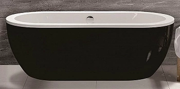 Ванна акриловая Esbano TOKYO ESVATOKYB 170x80 черная, белая
