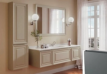 Тумба с врезной раковиной с дверцами Caprigo Ponza 191-200F