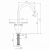Смеситель для кухни PAINI Neptune 64CR572NPKM хром