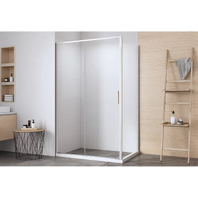 Душевой уголок Aquanet Pleasure Evo 150х90 AE65-150x90-CT стекло прозрачное/профиль хром