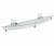 Полка стеклянная WasserKRAFT Leine К-5044WHITE