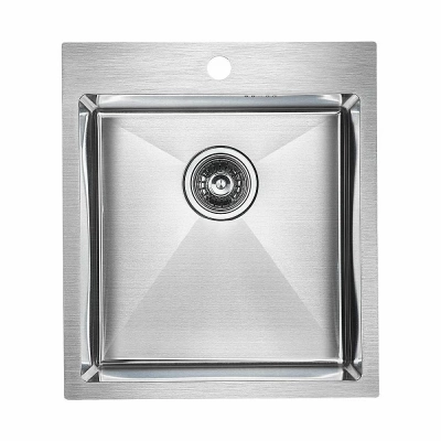 Мойка кухонная Paulmark FAVOR PM214551-BS брашированная нерж. сталь