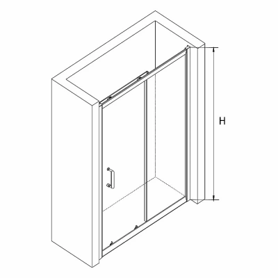 Душевая система RGW Shower Panels SP-6143-01 50140801-01 хром
