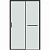 Душевая дверь Grossman Style 110 100.K33.05.110.21.02 стекло шиншилла/профиль черный матовый