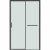 Душевая дверь Grossman Style 110 100.K33.05.110.21.02 стекло шиншилла/профиль черный матовый