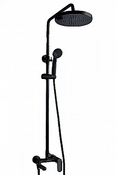 Душевая система Bravat OPAL F6125183BM-A2-RUS черная