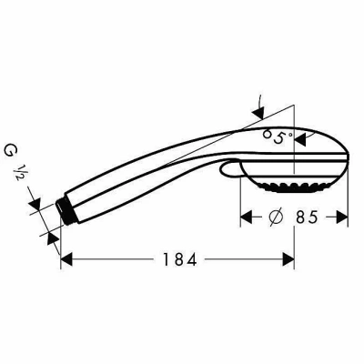 Душевая лейка Hansgrohe Crometta Multi 28563000