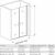 Душевая дверь Good Door MOKKA SD-90-C-WE стекло прозрачное/профиль белый Душевая дверь Good Door MOKKA SD-90-C-WE стекло прозрачное/профиль белый