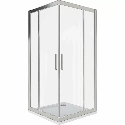 Душевой уголок Good Door Cofe CR-100-C-CH стекло прозрачное/профиль хром