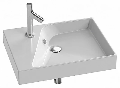 Тумба с раковиной Jacob Delafon RYTHMIK 60 EB1301-E70+EXQ112-00 арлингтонский дуб