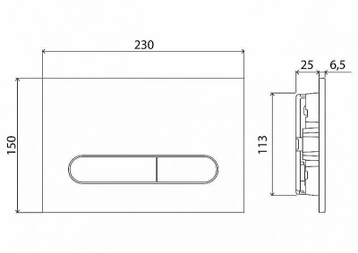 Унитаз подвесной BelBagno SELA BB3201CHR безободковый, с крышкой микролифт, с инсталляцией и кнопкой