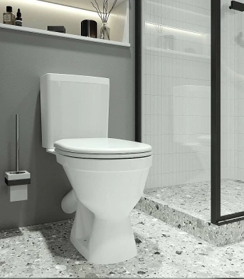 Унитаз-компакт Santek Уно 1WH501613 с бачком, с крышкой микролифт