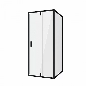 Душевой уголок Niagara Nova NG-83-8AB-A70B 80х70 стекло прозрачное/профиль черный
