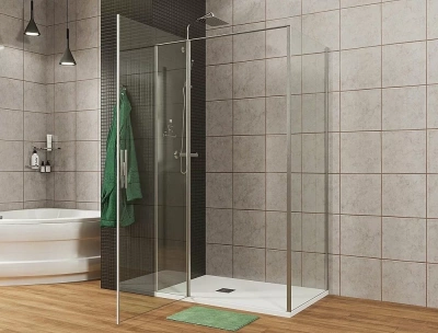 Душевой уголок Allen Brau Priority 100x100 Хром