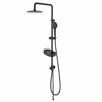 Душевая система Lemark Bronx LM3788BL черная