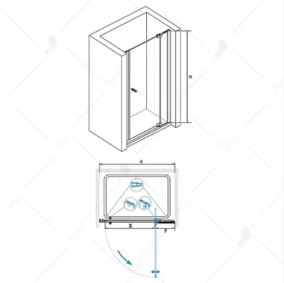 Душевая система RGW Shower Panels SP-6143-01 50140801-01 хром