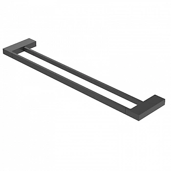 Полотенцедержатель Cezares SLIDER-THD-60-NOP черный матовый