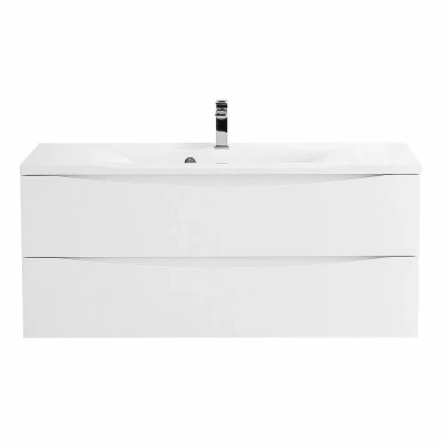 Тумба с раковиной Belbagno MARINO 120 подвесная Bianco Opaco
