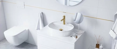 Косметическое зеркало Excellent Rolo белый